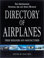 Book cover, Directory of Airplanes